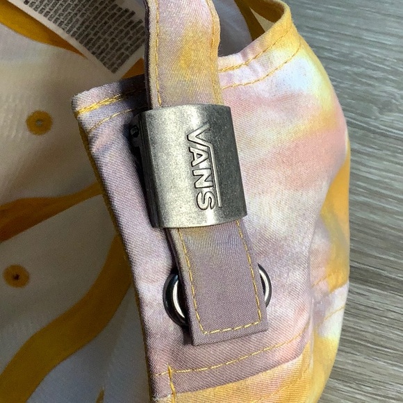 ๐HP๐ Vans Tie-Dye yellow & pink baseball Cap - Picture 7 of 9